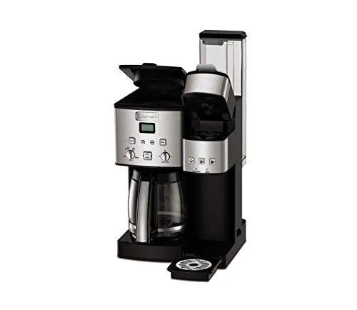 Cuisinart SS-15P1 Coffee Center 12-Cup Coffeemaker and Single-Serve Brewer, Silver