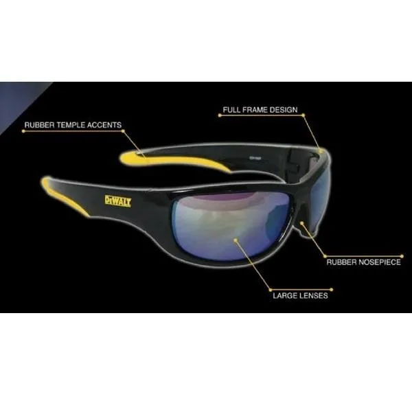 Dewalt Dominator Safety Glasses DPG94, ANSI Z87.1