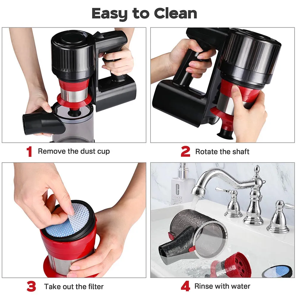 DIY 4in1 Cordless Wet Dry Vacuum Handheld Stick Dust Buster