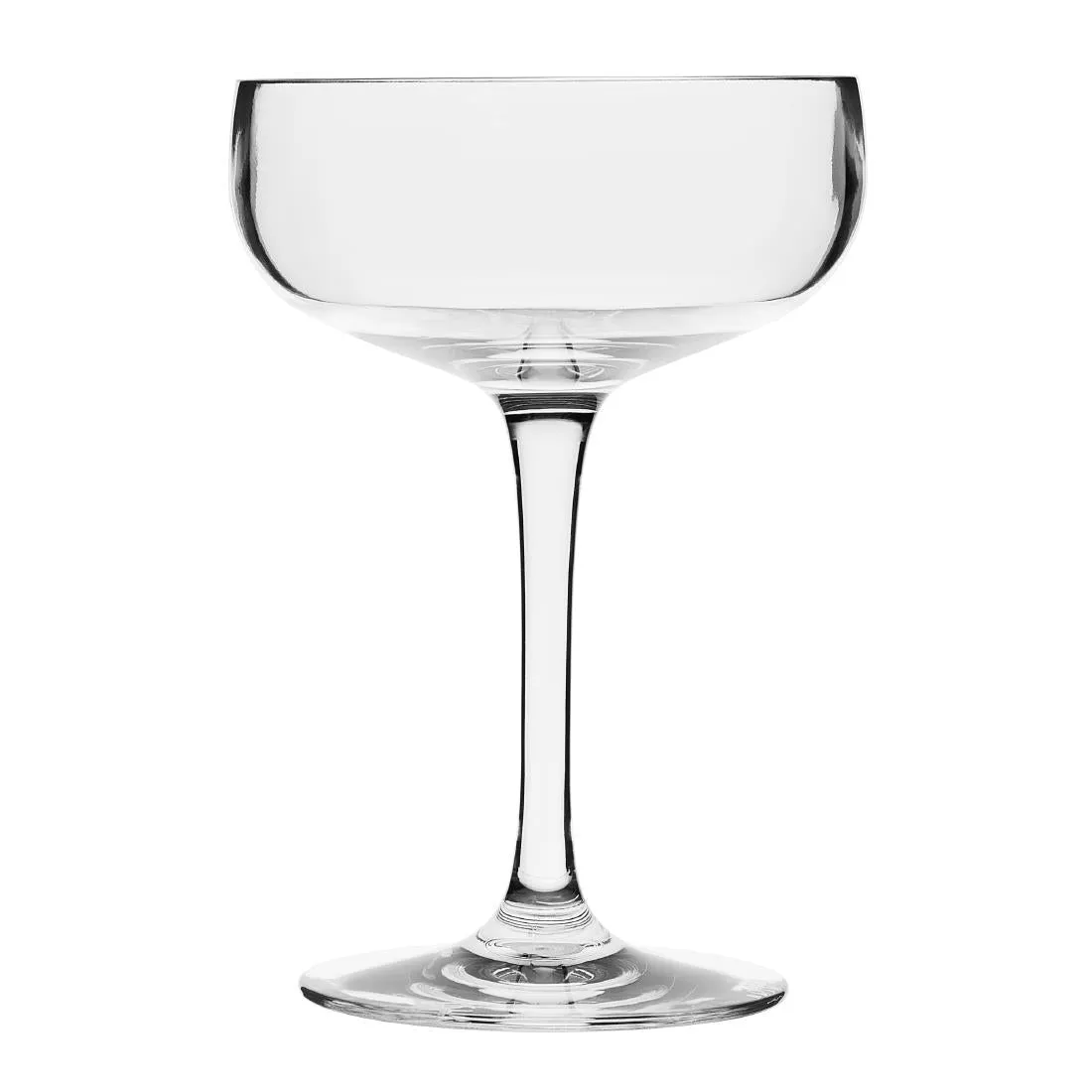 DM270 Olympia Kristallon Polycarbonate Champagne Coupe Glasses 210ml (Pack of 12)