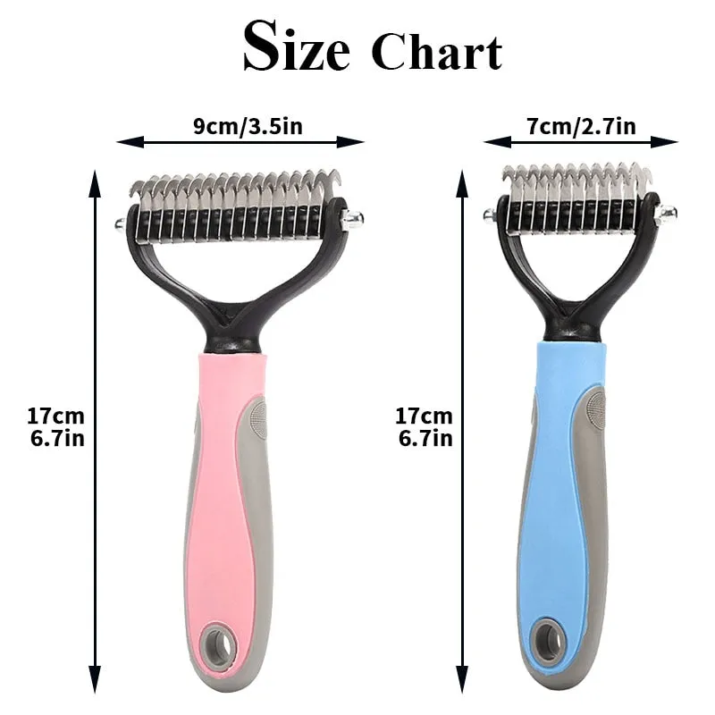 Dog Cat Hair Removal Comb Cats Brush Grooming Tool