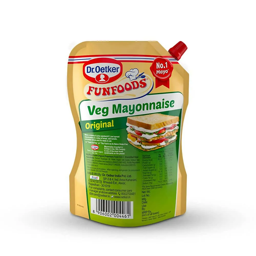 Dr. Oetker Fun Foods Veg Mayonnaise