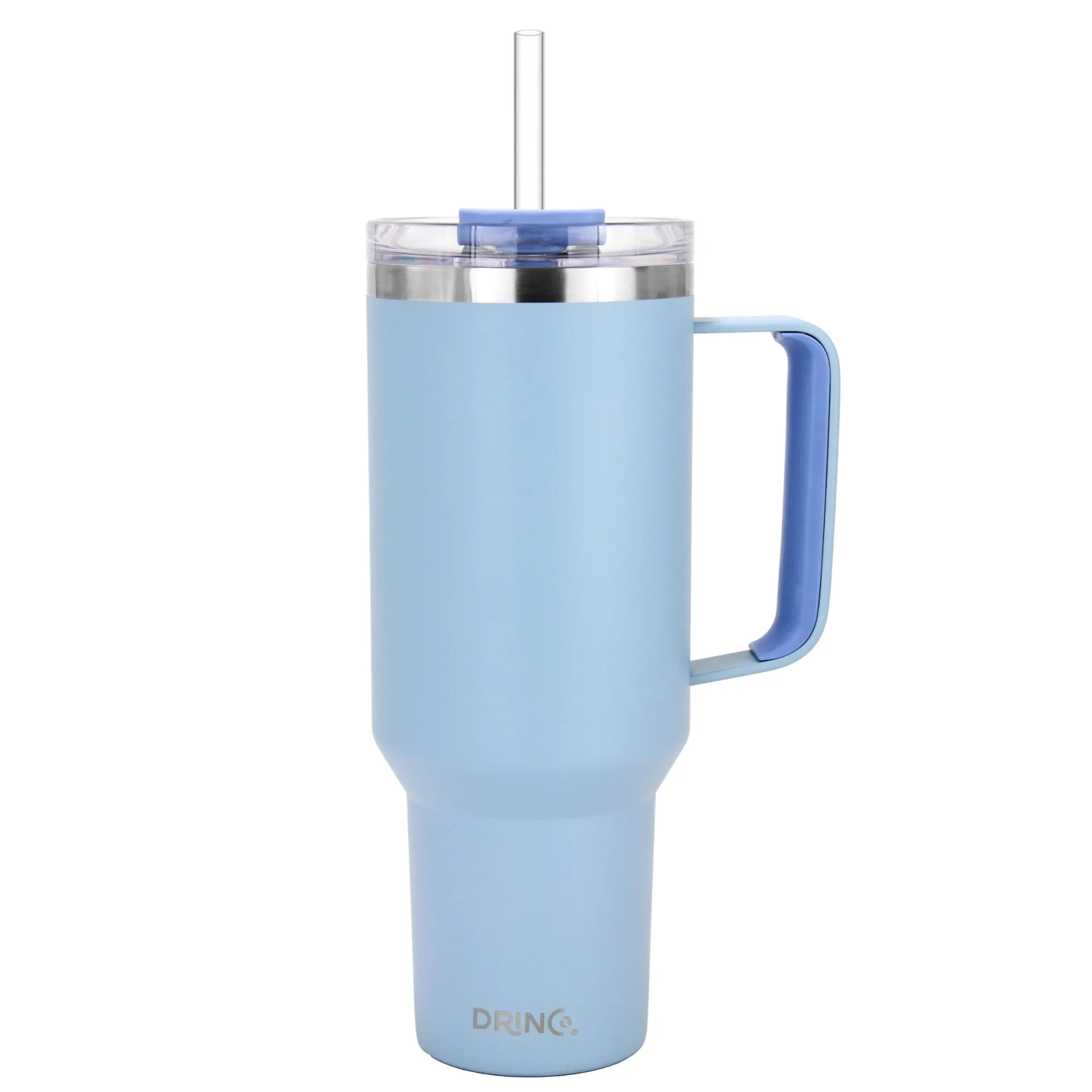 Drinco 40oz BugSur Tumbler with Handle (Sky Blue)