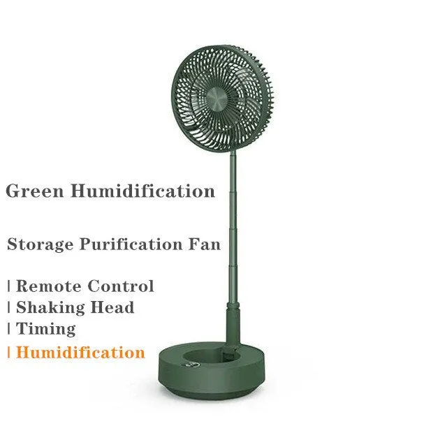 Elegant Mini Foldable Humidifier Fan