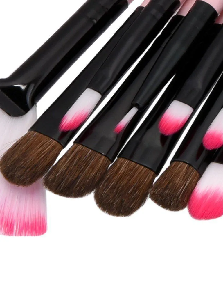 Fan Shaped Professional Makeup Brush 24pcs