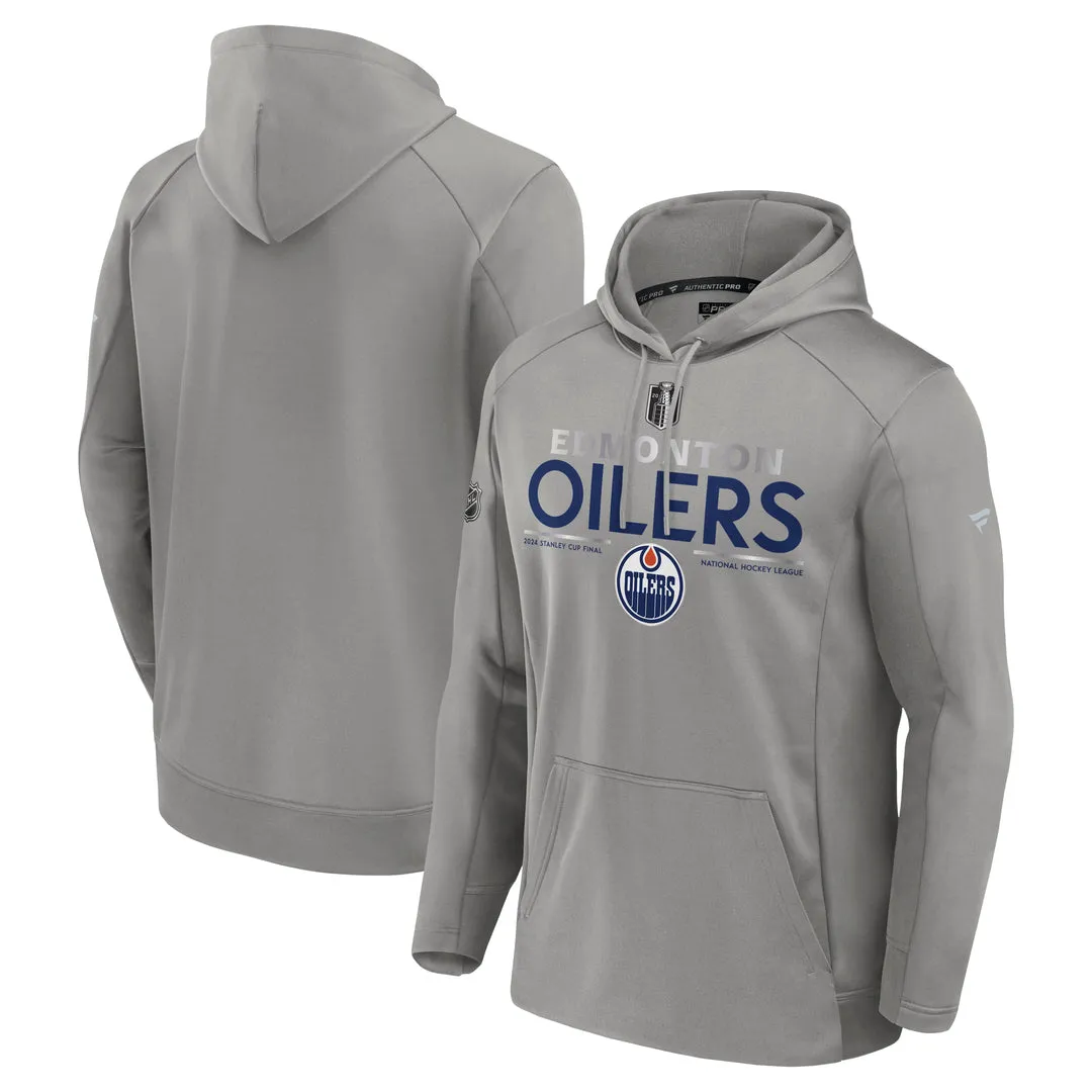 Fanatics Men's NHL Edmonton Oilers Pro Stanley Cup Participant Hoodie