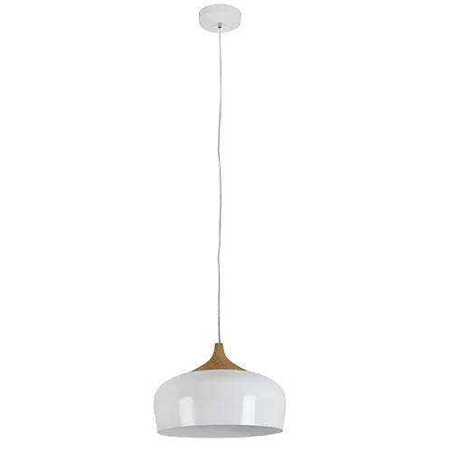 Fjord Pendant 340Mm White