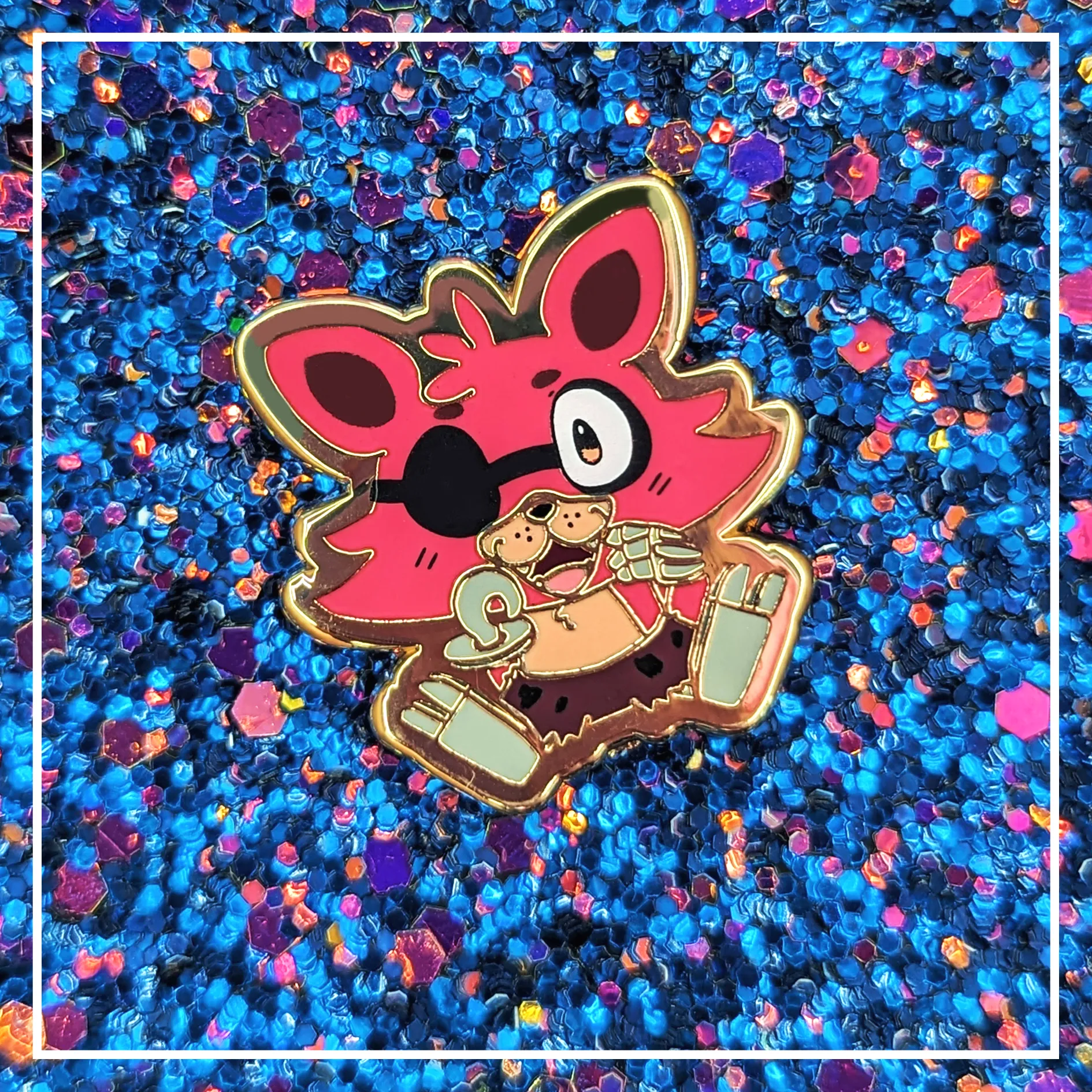 Foxy FNAF Mini Pin