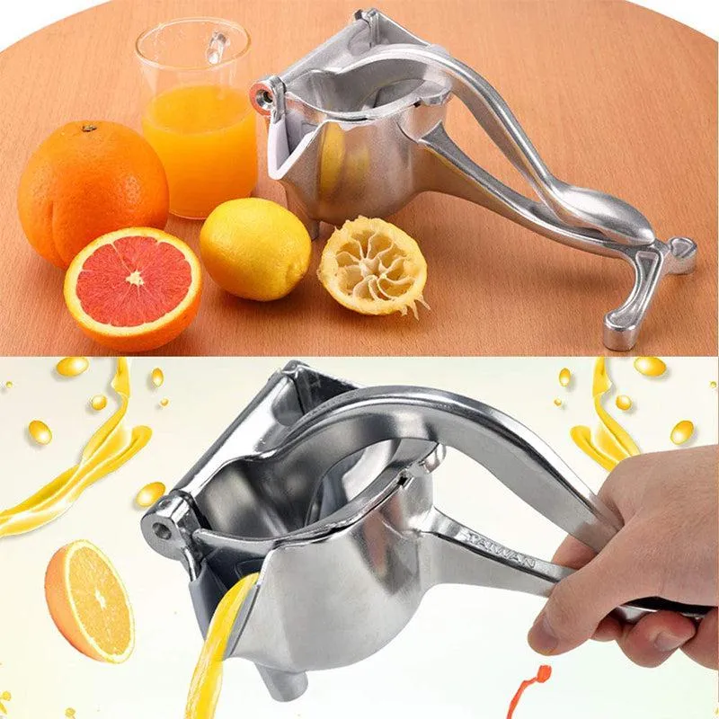 Fruit juice press in steel - robust and practical