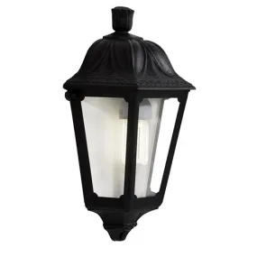 Fumagalli Iesse Lantern Half Wall Black