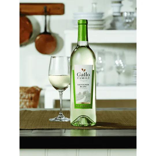 Gallo Family Vineyards Sauvignon Blanc White Wine, California, 1.5 Liter Glass Bottle