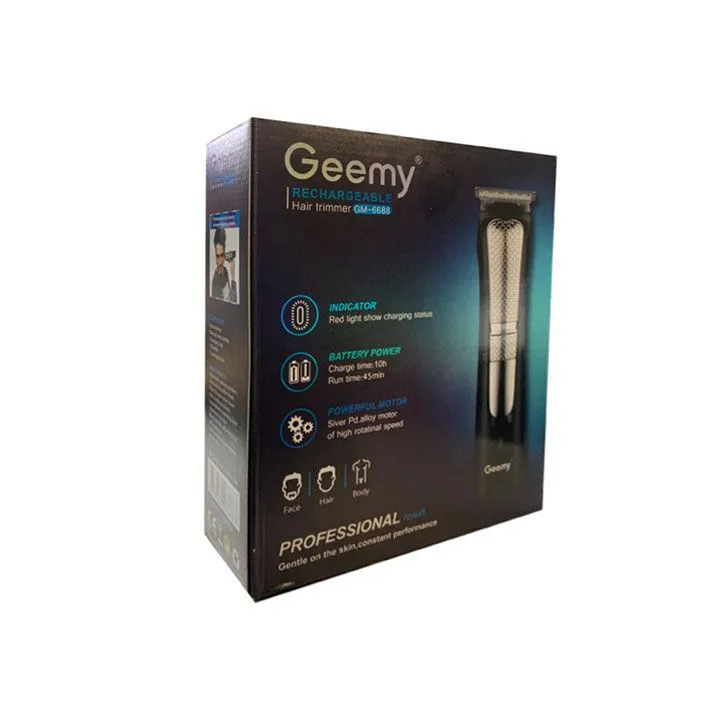 Geemy Rechargeable Hair Trimmer GM-6688