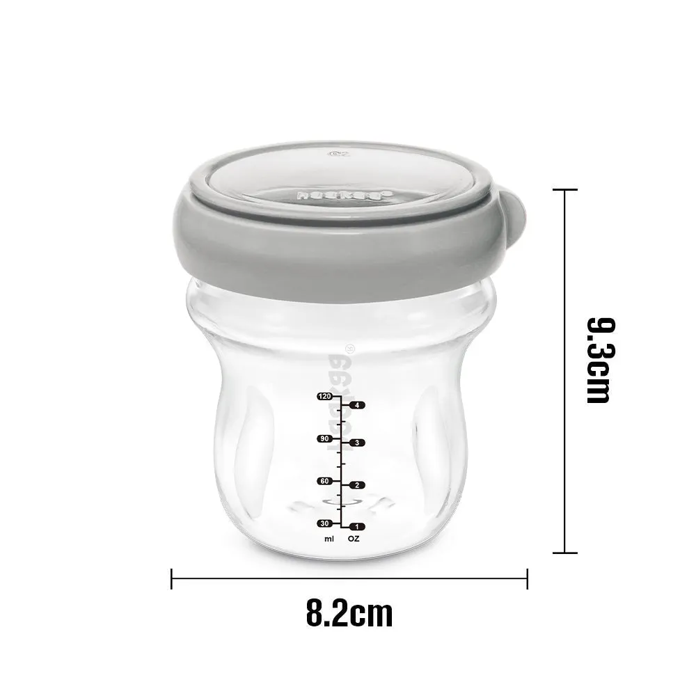 Generation 3 120ml/180ml Glass Storage Container