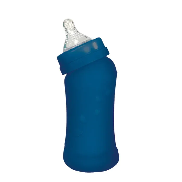 Green Sprouts | Glass Baby Bottle with Silicone Cover - 236ml