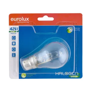 Halogen 42w B22 Blister Dimmable