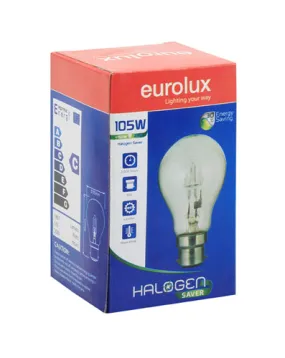 Halogen A55 Globe B22 105w