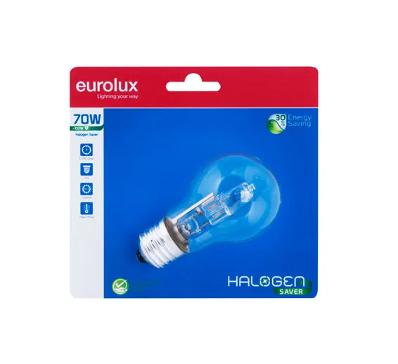 Halogen A55 Globe E27 70w Blister