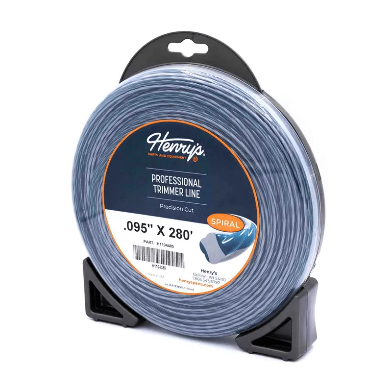 Henry's H1104480 .095" 280' Spiral Pro Trimmer Line Twin-Layer Co-Extrusion