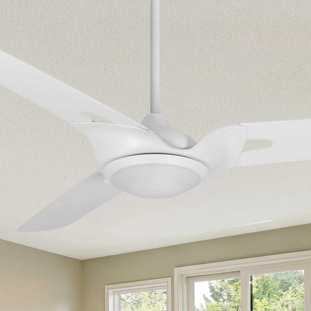 Innovator Smart Outdoor Ceiling Fan with Dimmable LED Light Remote 56"