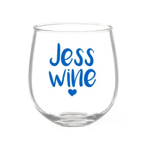 Jess Stemless Wine Glass