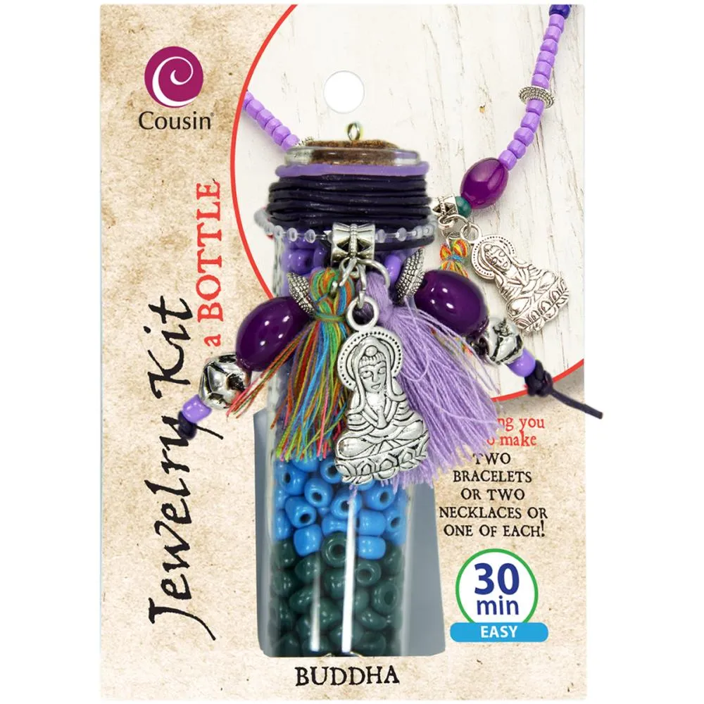 Jewellery Kit In A Bottle - Buddha*