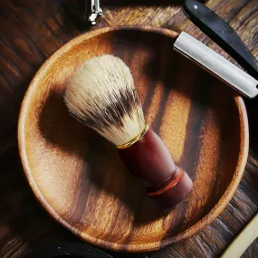 Kensington Boar Shaving Brush with Wood Handle