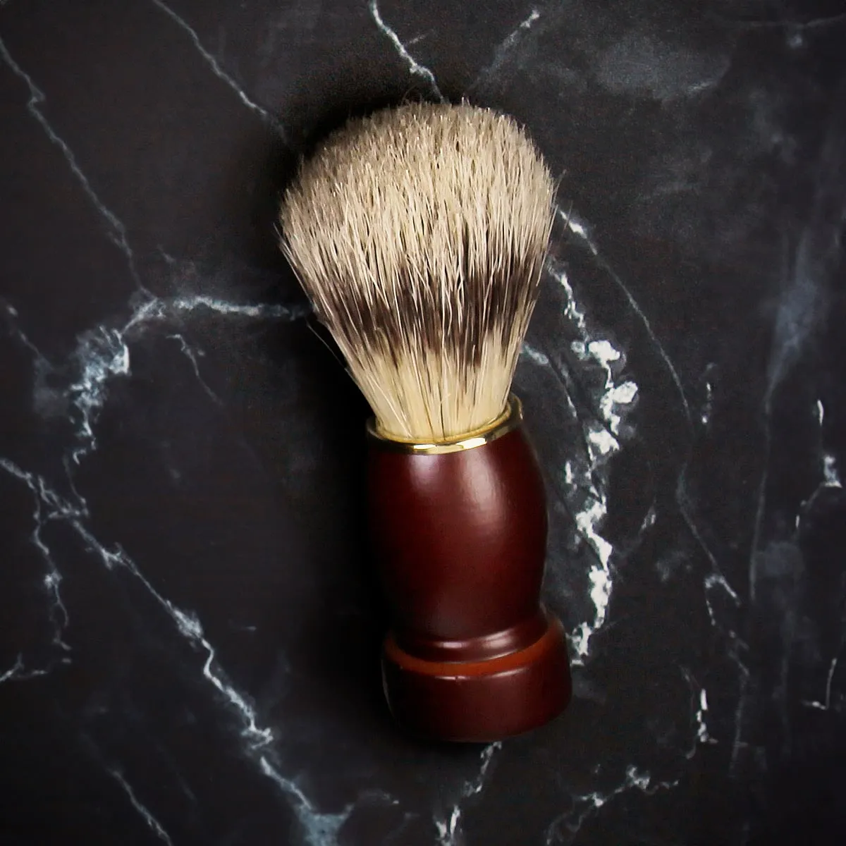 Kensington Boar Shaving Brush with Wood Handle