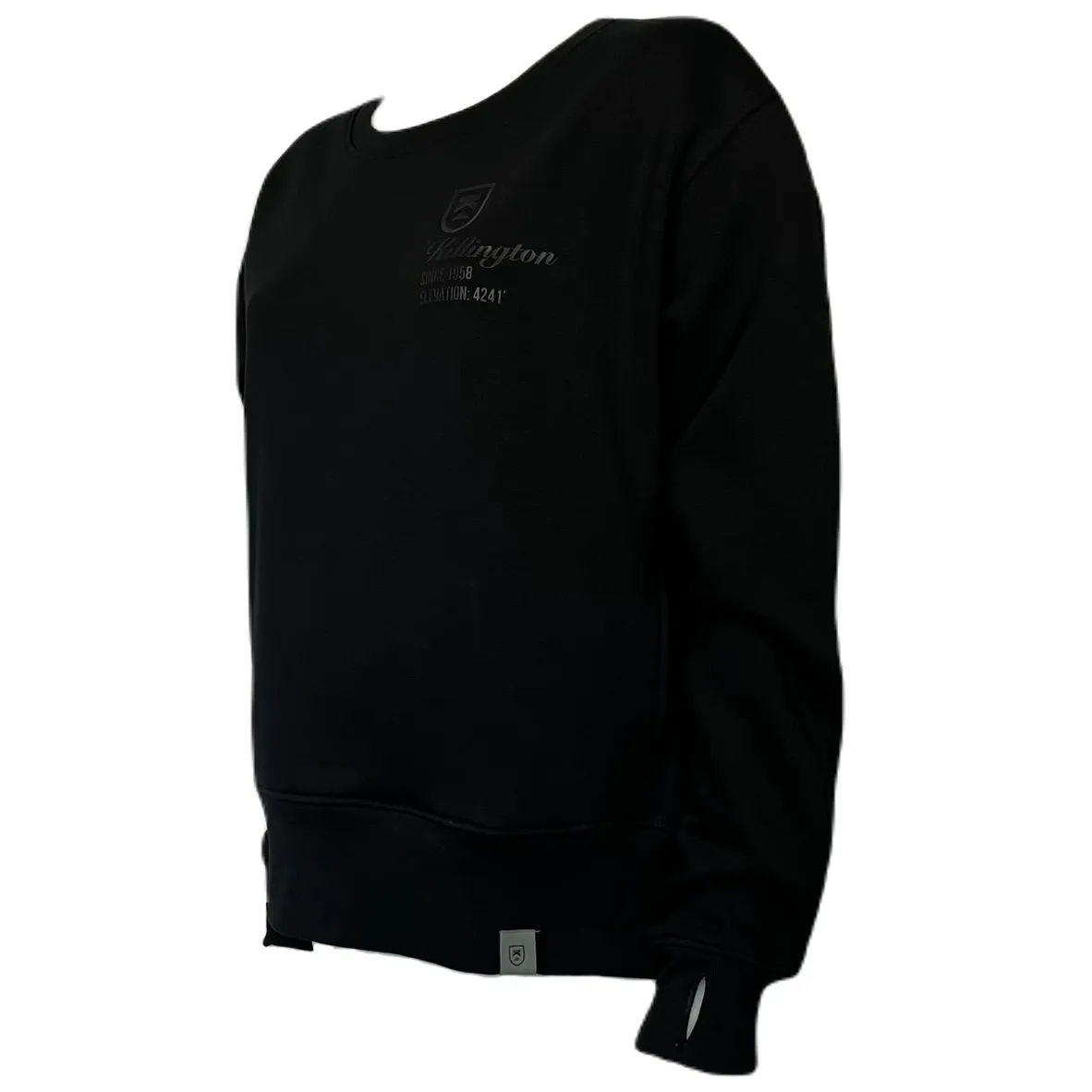 Killington Logo Womens Elevated Boxy Crew Sweatshirt