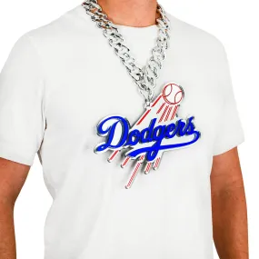 LA Dodgers Script MLB Chromatic Turnover Chain