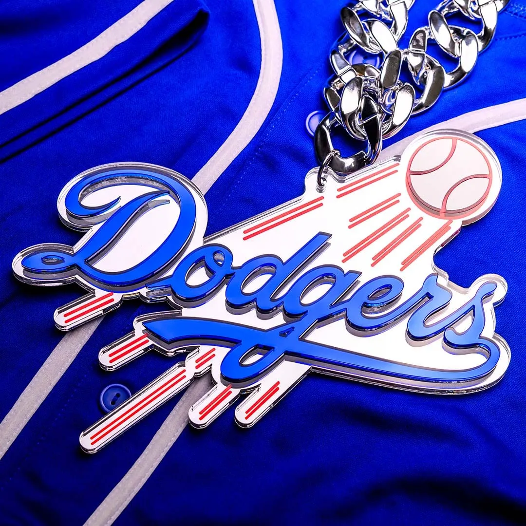 LA Dodgers Script MLB Chromatic Turnover Chain