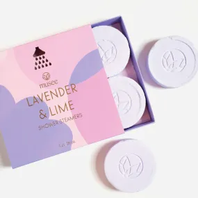 Lavender & Lime Shower Steamers