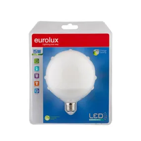 LED 120mm Maxi Globe E27 18w Cool White