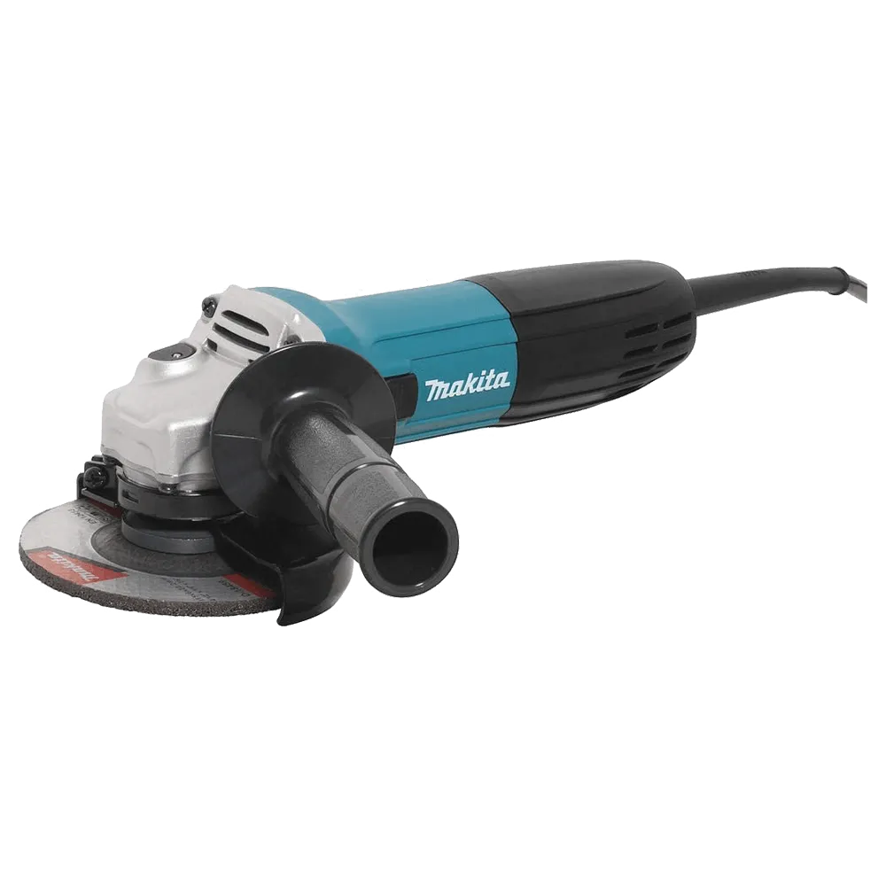 Makita 115mm Angle Grinder, MAXVAC Dust Shroud & DV35-MB Vacuum Complete Package, Pre-Installed