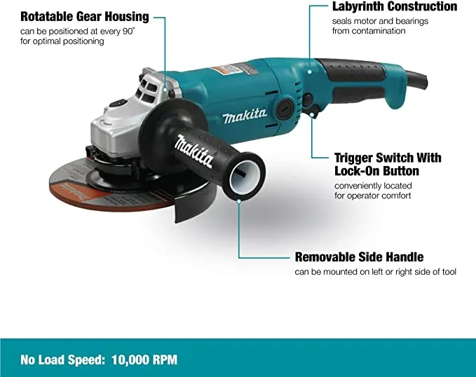 Makita 6'' Angle Grinder 1050W GA6010