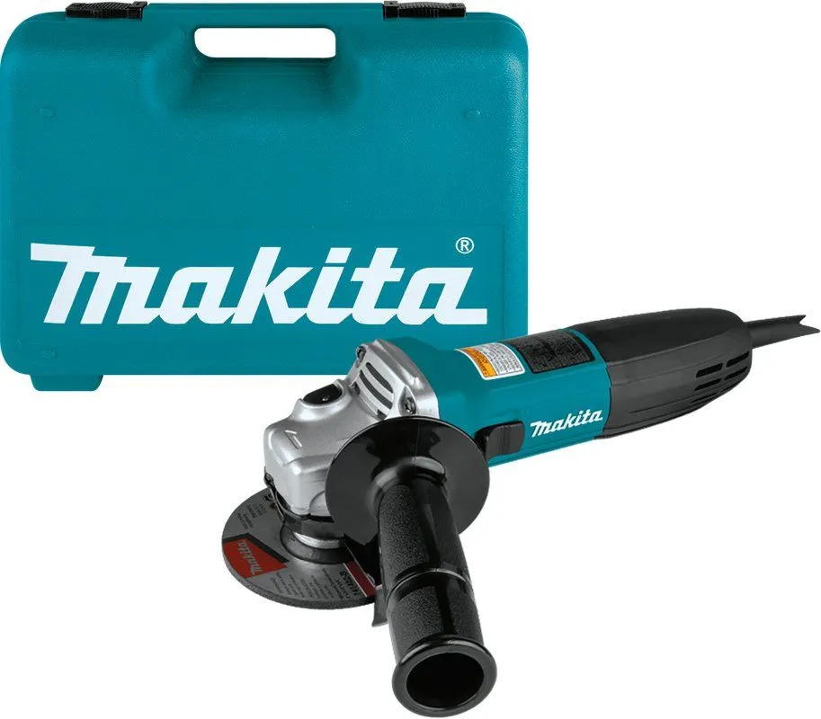 Makita (GA4030K-R) 4" Angle Grinder, with Tool Case (Factory Reconditioned)