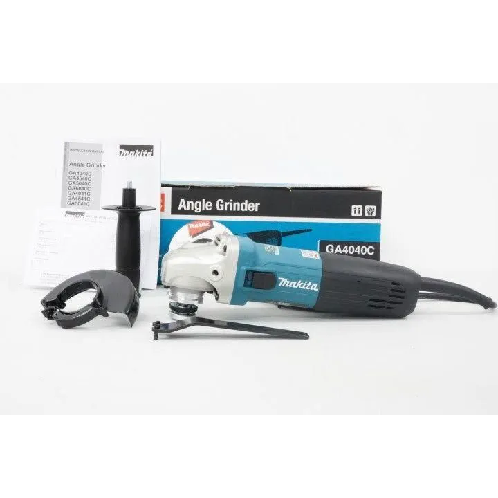 Makita GA4040C Angle Grinder 4" (Variable Speed) 1,400W