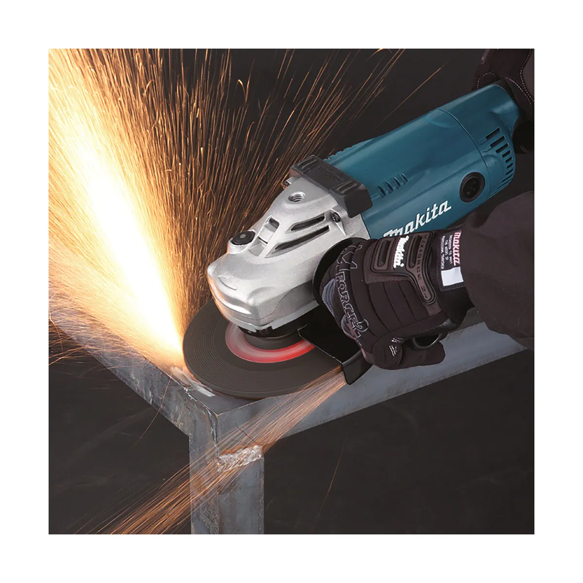 Makita GA7020/1 180mm Corded Angle Grinder 110V Heavy-Duty Grinder for Precision Cutting & Grinding