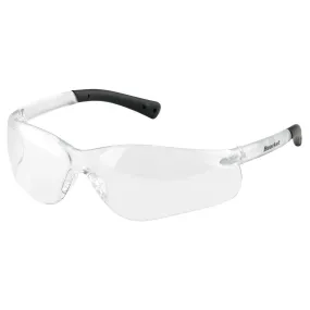 MCR Safety BearKat BK3 Safety Glasses - Clear Temples - Clear Ballistic Lens - BK310