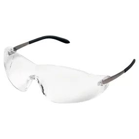 MCR Safety S21 Safety Glasses - Metal Temples - Clear Lens - S2110