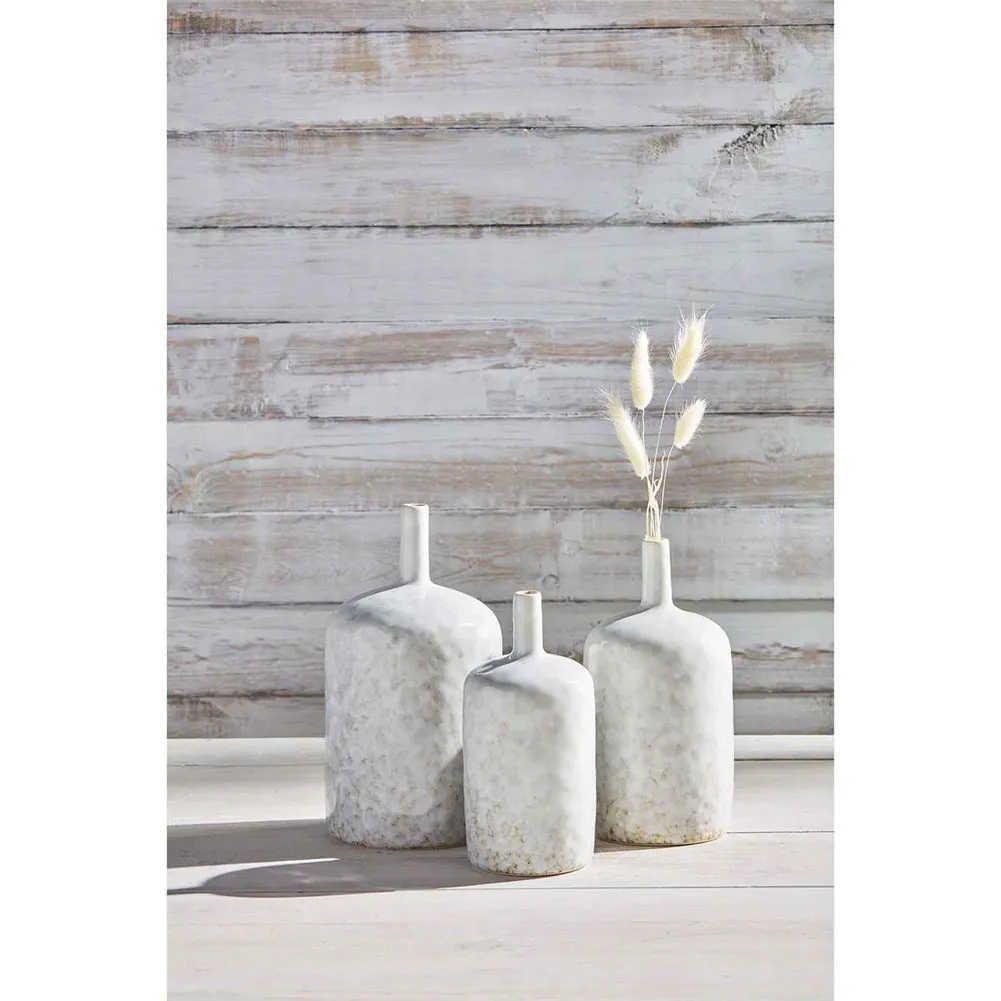 Md Reactive Long Neck Vase by Mud Pie