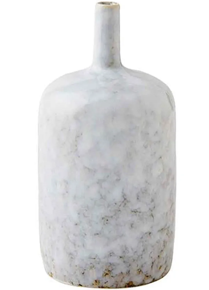 Md Reactive Long Neck Vase by Mud Pie