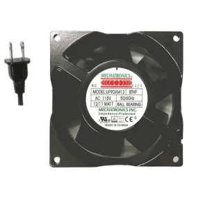 Mechatronics 92x92x38mm High Temp/Speed AC Fan UF92AM12-BTHR-F