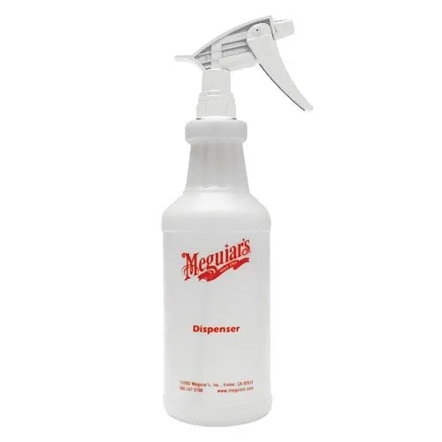 Meguiar's® Mirror Glaze® M991l Multi-Purpose Bottle with Sprayer, 32 oz