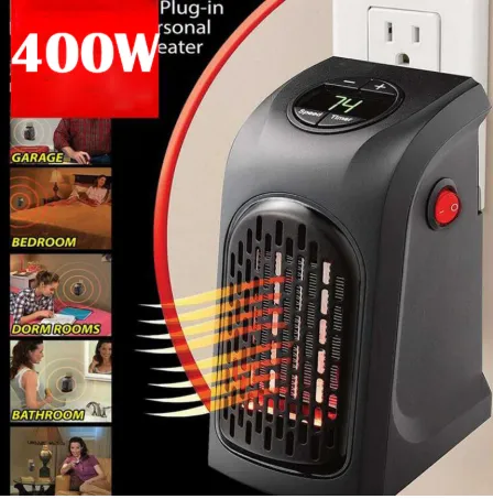 Mini Fan and Electric Wall and Desktop Heater