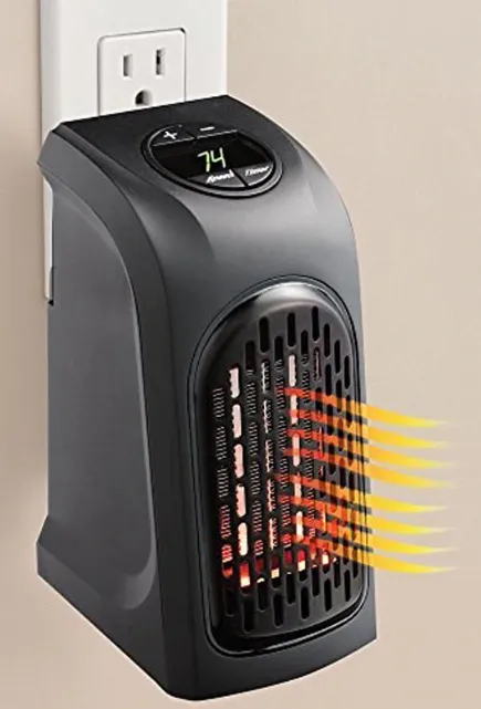 Mini Fan and Electric Wall and Desktop Heater