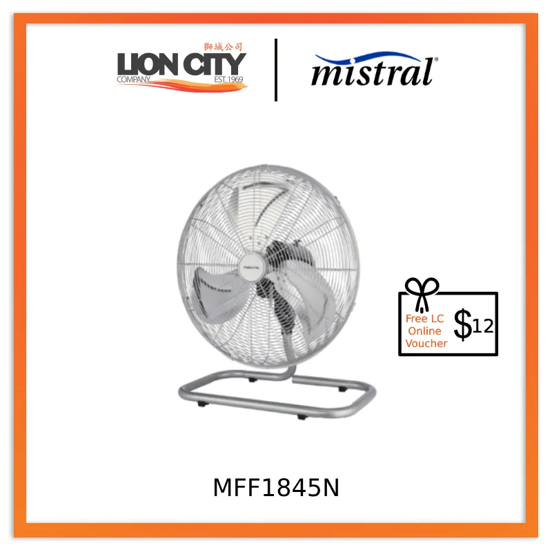 Mistral MFF1845N 18" Metal Floor Fan * Free $12 LC Online Voucher