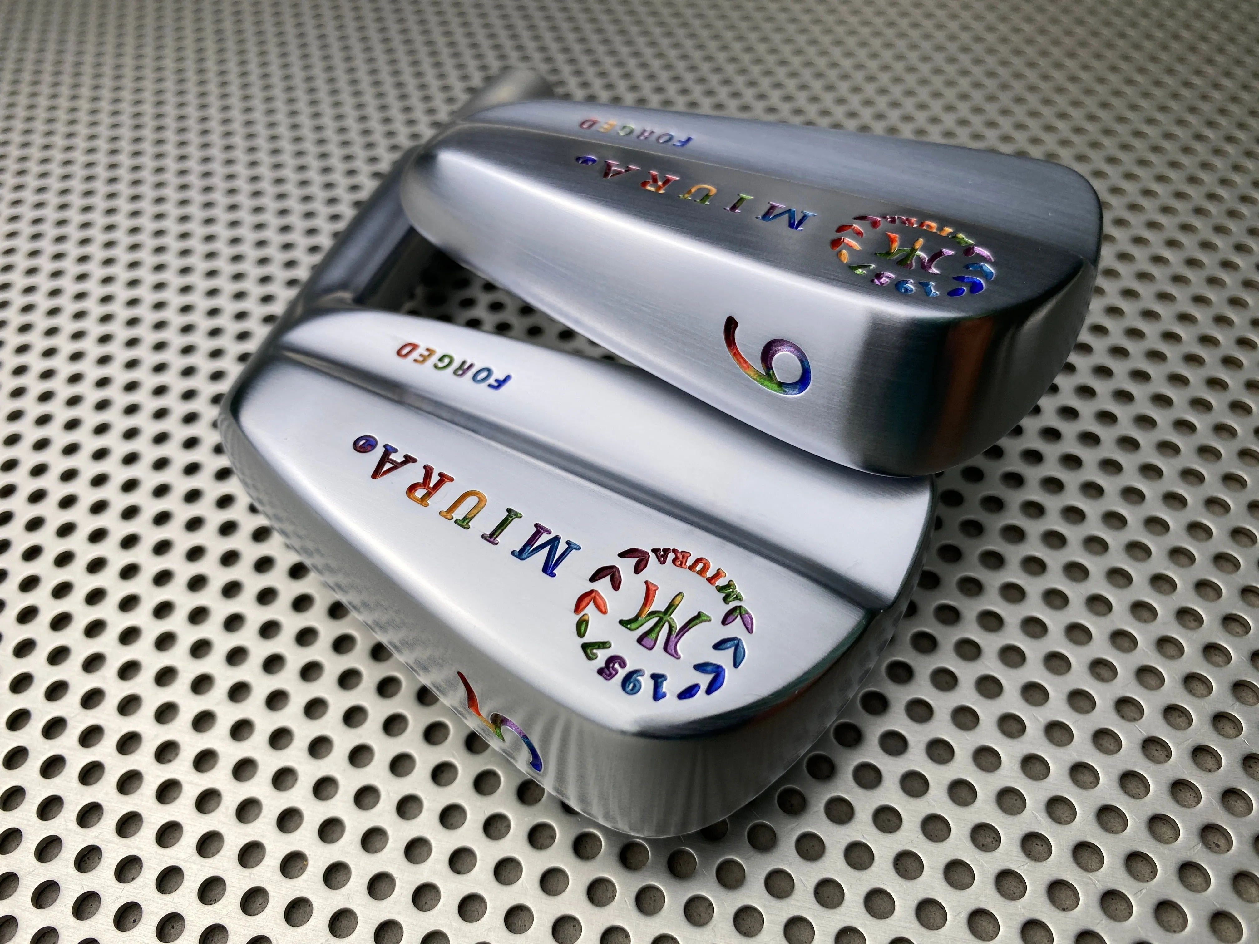 Miura Golf Irons Baby Blades #2 to #PW Chromatic Paint Fill