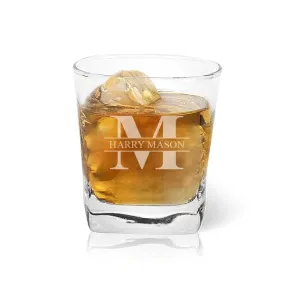 Monogram Tumbler Glass