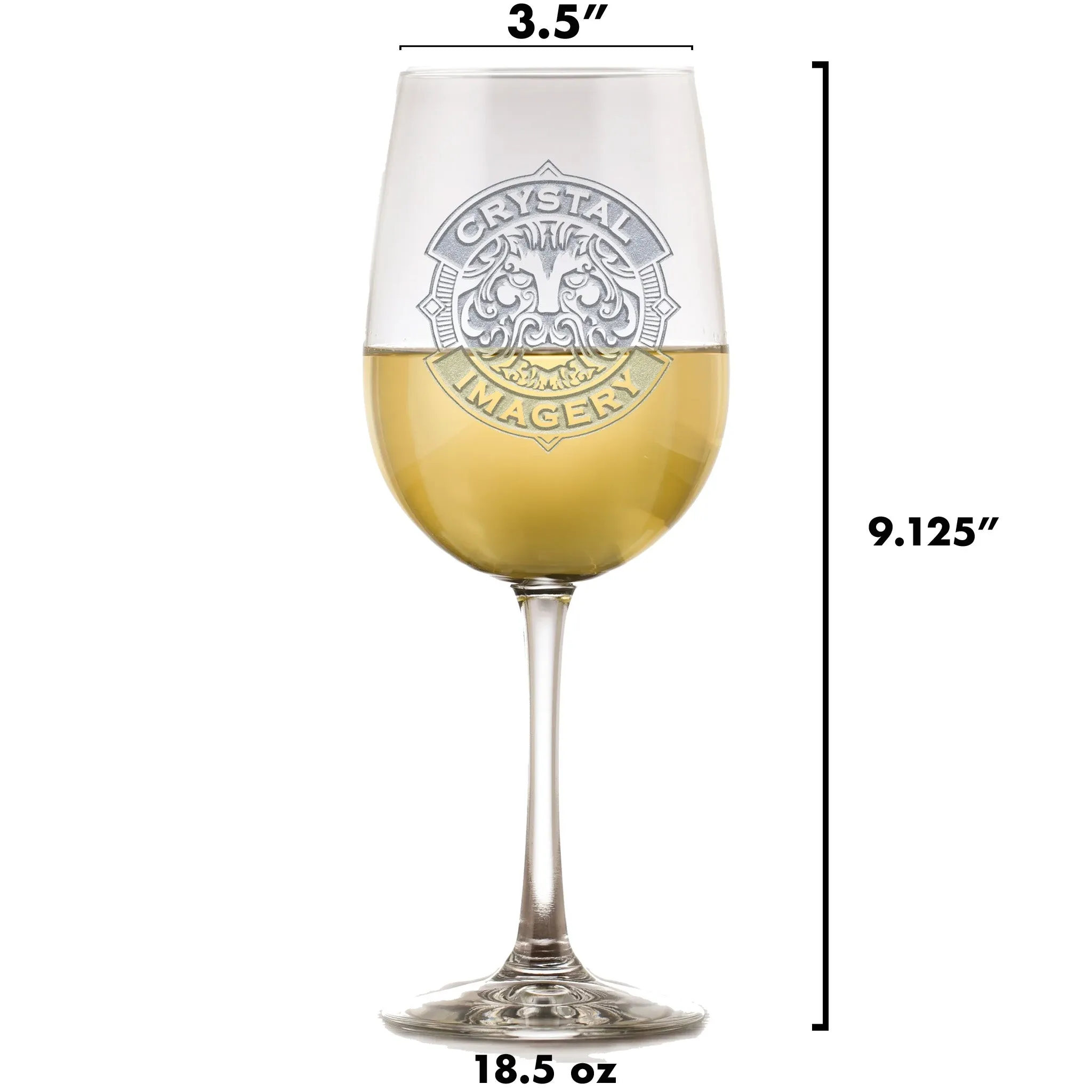 Mr. and Mrs. Wine Glass Set