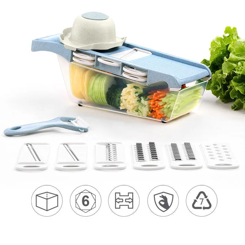 Multi-functional stainless steel grater